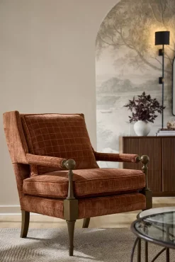 Adelaide Wooden Accent Chair