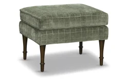 Adelaide Wooden Accent Ottoman
