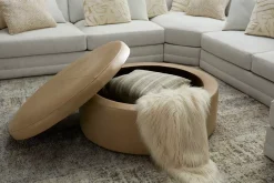 Audrey Storage Ottoman