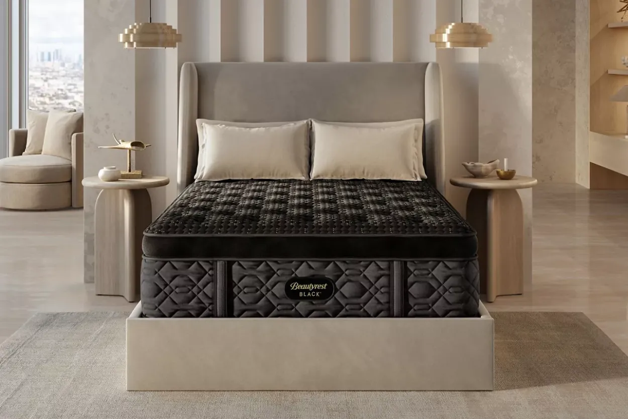 Beautyrest Black Quilted Series 4 Plush Summit Pillow Top Mattress