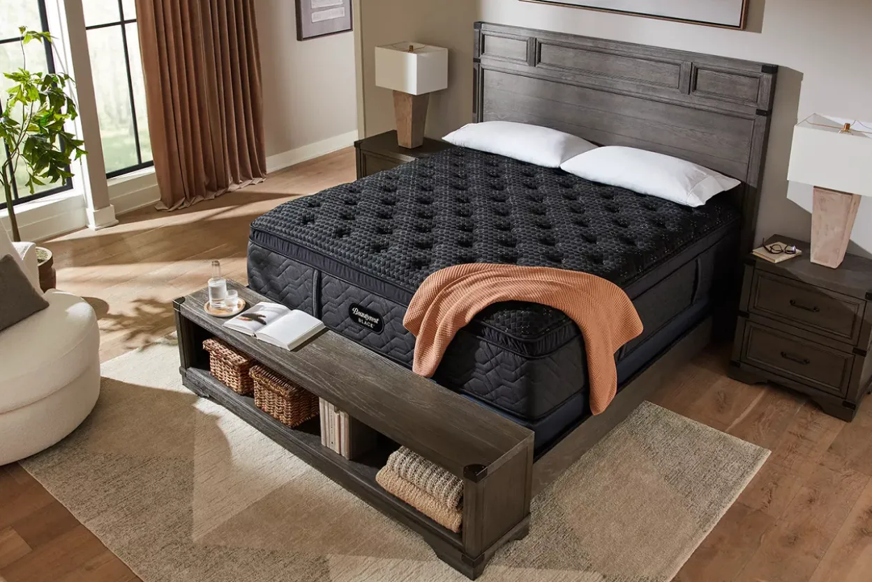 Beautyrest Black Quilted Series 4 Plush Summit Pillow Top Mattress