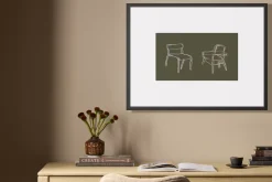 Between Two Wall Art