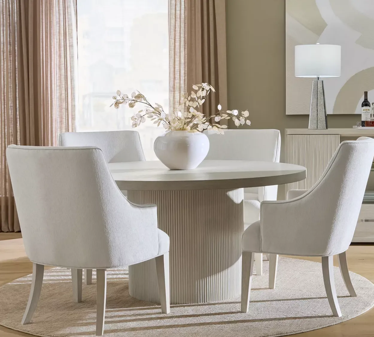 Cascade Round Dining Table