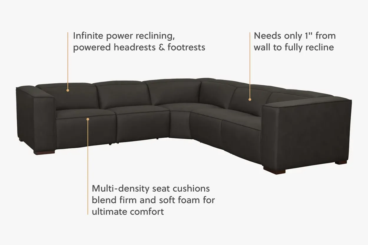 City Chic L-Shaped Sectional