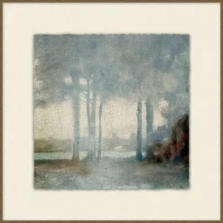 Crackled View Framed Art