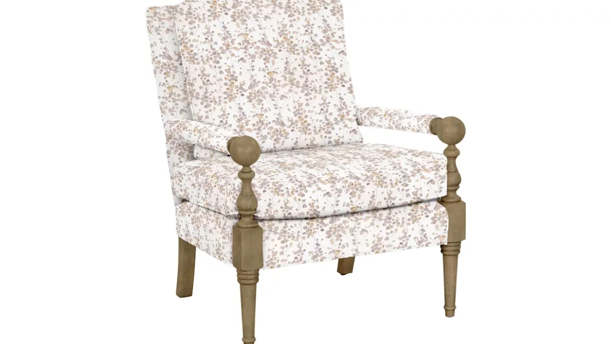 Elise Wooden Accent Chair