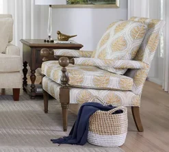 Elise Wooden Accent Chair