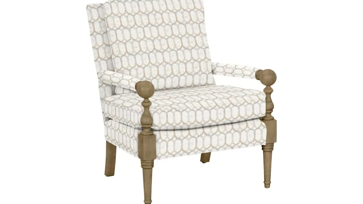 Elise Wooden Accent Chair