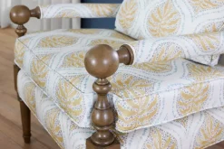 Elise Wooden Accent Chair