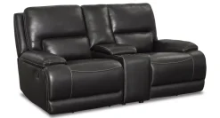 Haven Manual Reclining Loveseat with Console