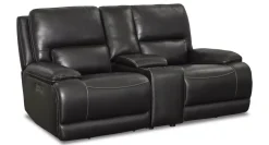 Haven Power Reclining Loveseat with Console