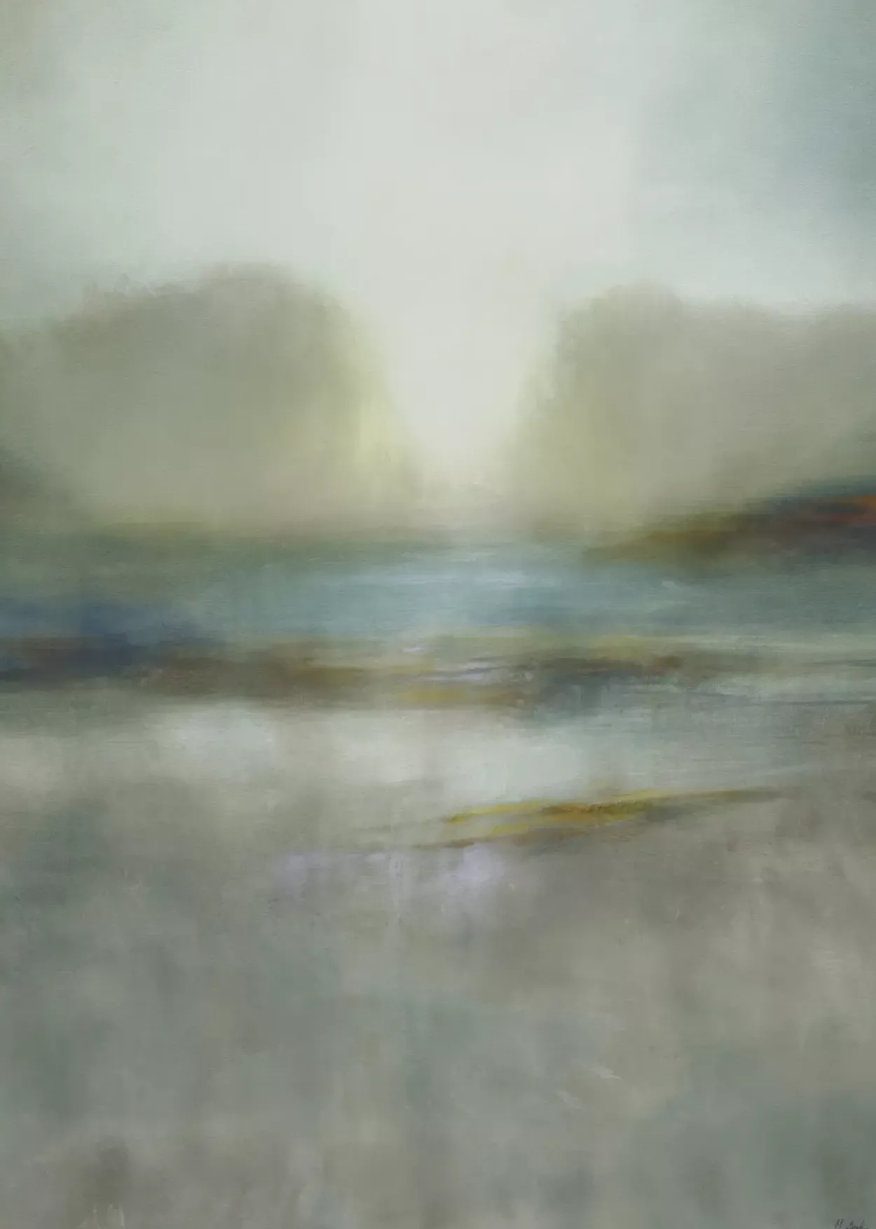 Haze and Tide Wall Art