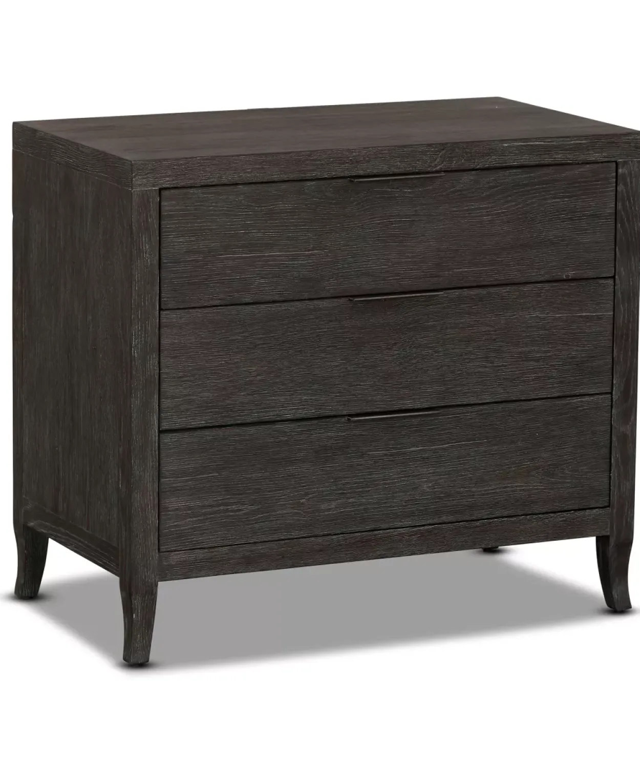 Keswick Three Drawer Nightstand