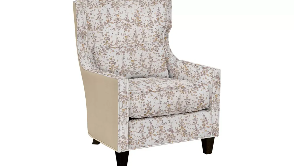 Lillian Wingback Accent Chair