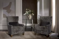 Lillian Wingback Accent Chair