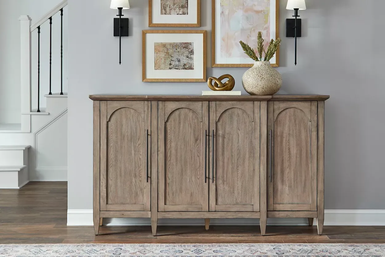 Livingston 4 Door Accent Cabinet