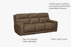 Maddox Power Sofa