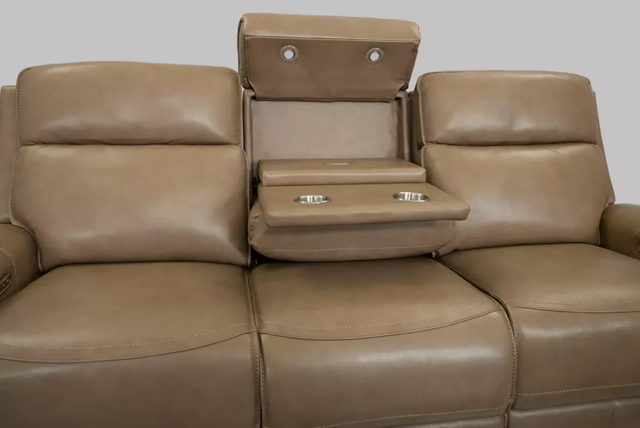 Micah Power Sofa with Drop Table