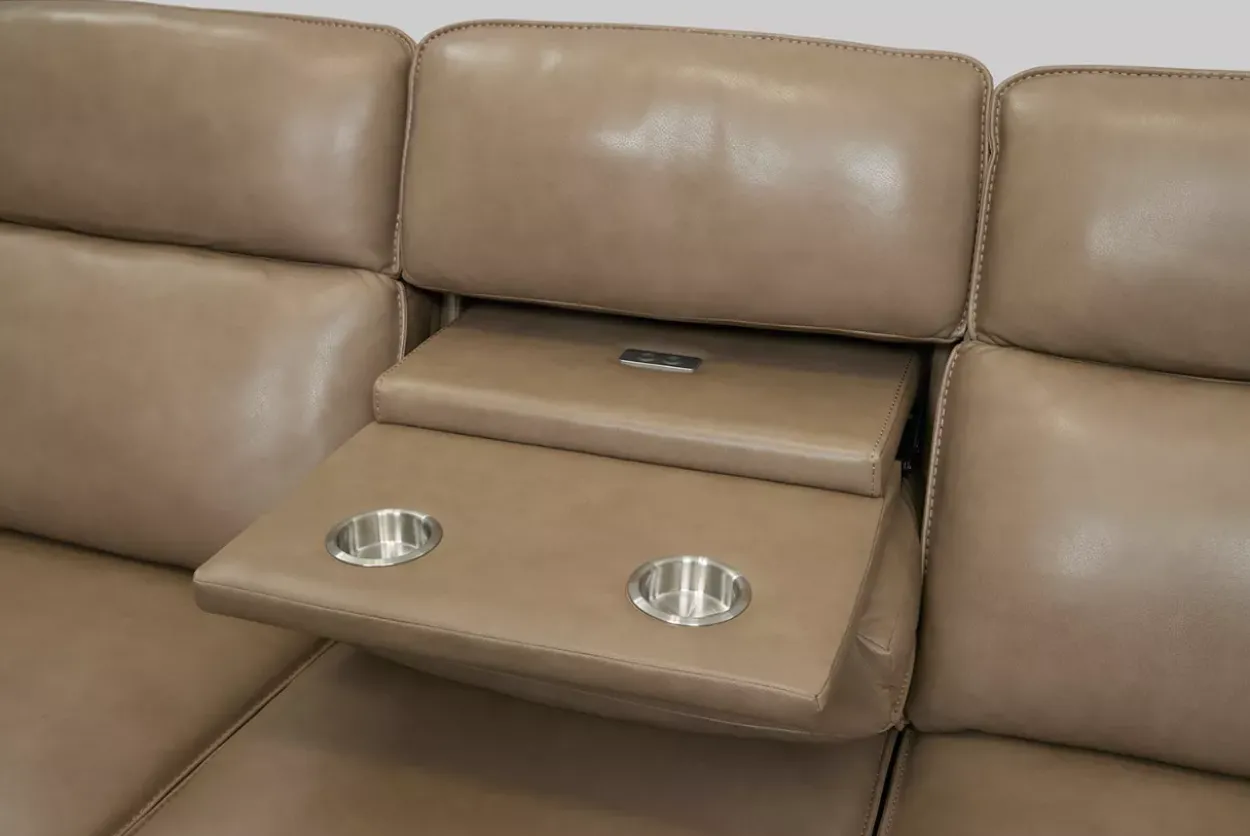 Micah Power Sofa with Drop Table