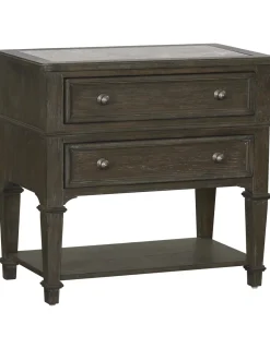 Miller Park Marble Top Nightstand
