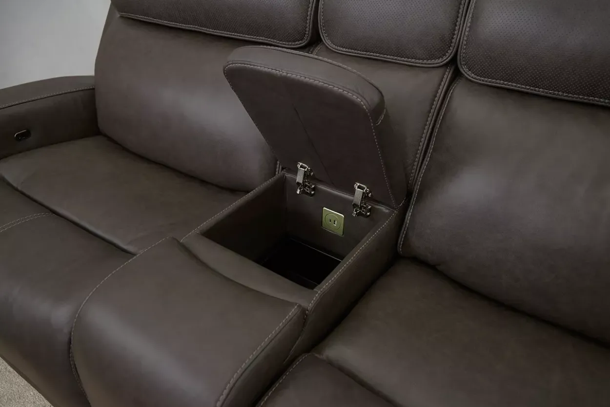 Polaris Power Loveseat with Console