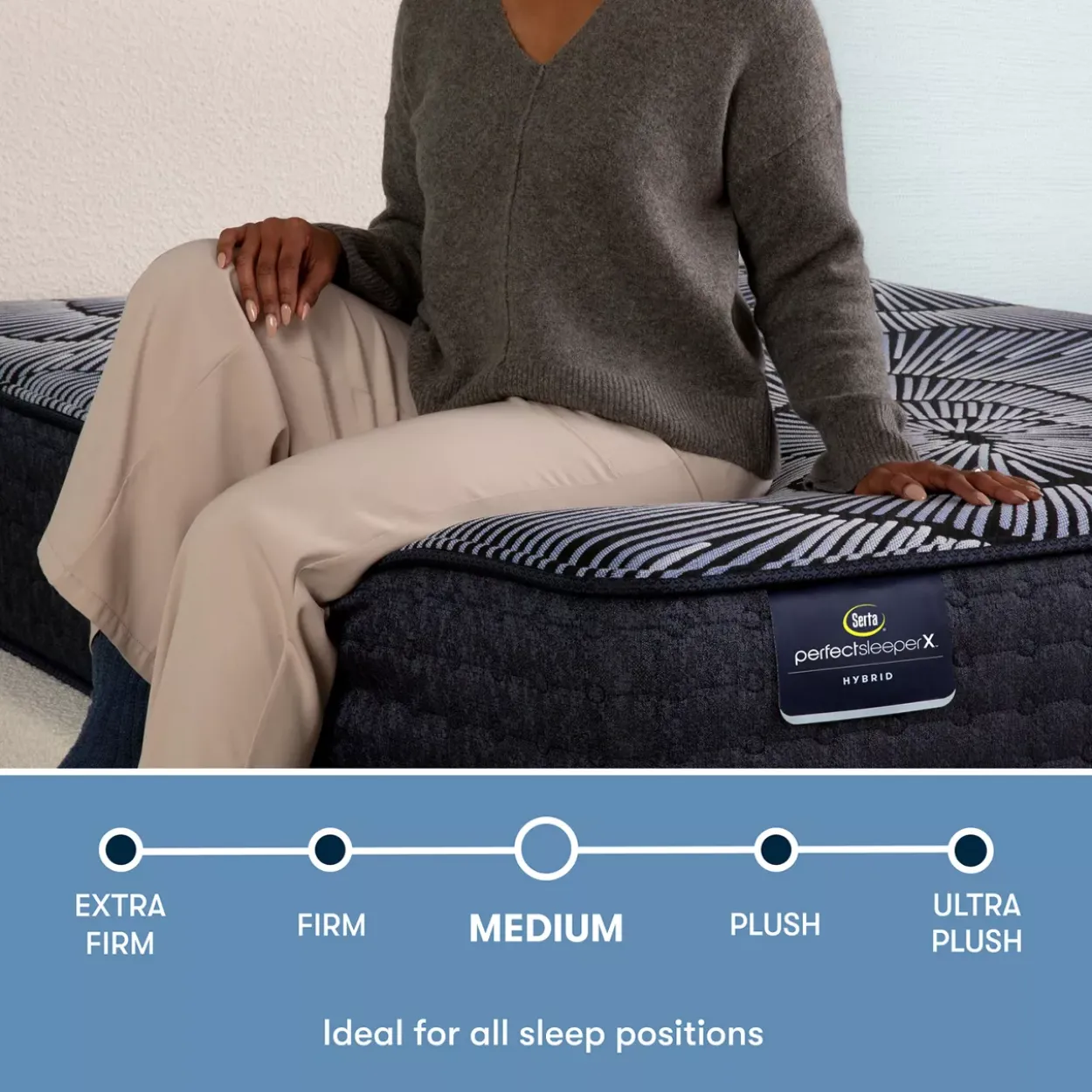 Serta® Perfect Sleeper X™ Hybrid Kendall Medium Tight Top Mattress