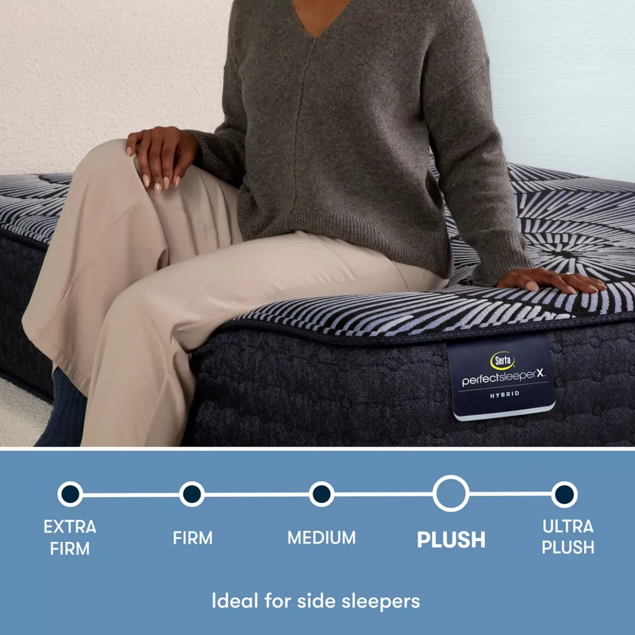 Serta® Perfect Sleeper X™ Hybrid Prescott Plush Tight Top Mattress