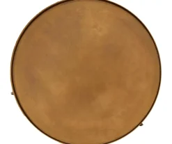 Vaughn Brass Top Coffee Table